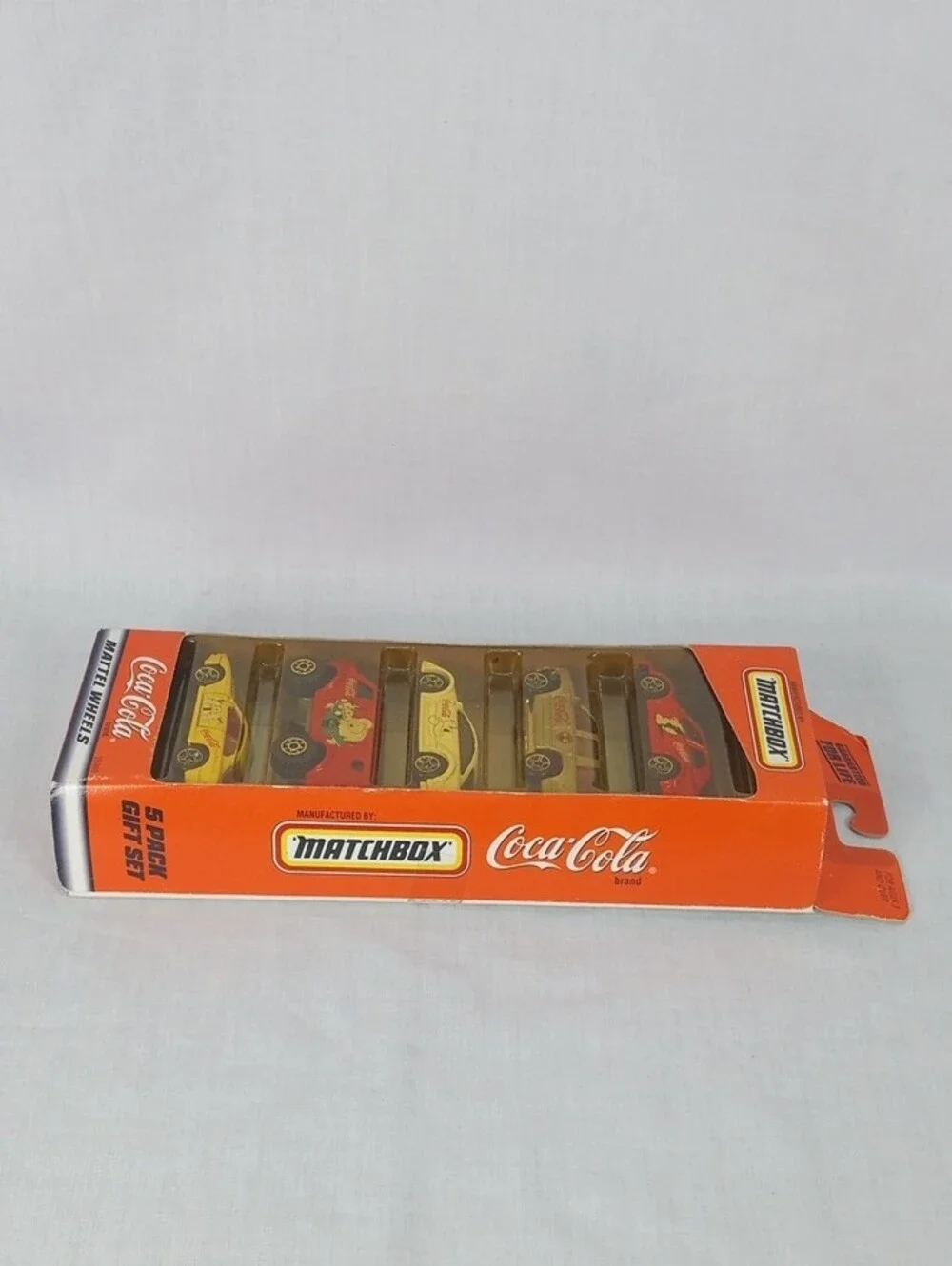 Matchbox & Kellogg's Kids 5-Pack Toy Car Set - Coca-Cola & Kellogg's Themed